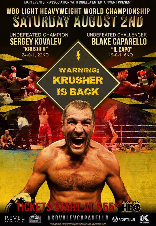 Kovalev vs Caparello August 2